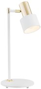 Veioza / Lampa de masa design minimalist DORIA alb/alama