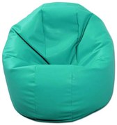 Fotoliu Relaxo, Material Piele ecologica - Turcoaz