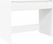 vidaXL Birou cu sertar Alb 100 x 50 x 78 cm Lemn prelucrat