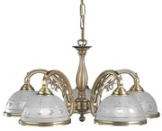 Candelabru cu 5 brate design italian realizat manual 3830