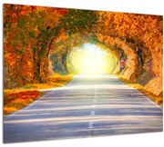 Tablou - Poarta din copaci (70x50 cm)