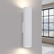 Brilagi - Aplică LED de perete CRESTO 2xGU10/10W/230V 30 cm albă