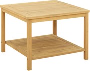 vidaXL Masă laterală Ulei Natural 60 x 60 x 45 cm Lemn Solid de Acacia