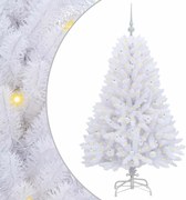 vidaXL Brad de Crăciun artificial cu ramuri articulare Alb 150 cm