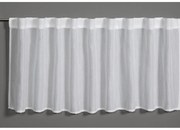 Perdea albă 45x140 cm Jacquard-Voile - Gardinia