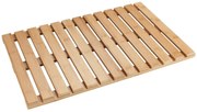 Covoras de baie, Wenko, Duckboard Indoor & Outdoor Bamboo, 40 x 60 cm, bambus, maro