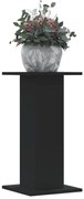 vidaXL Suporturi de plante, 2 buc., negru, 30x30x60 cm, lemn prelucrat