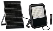 Proiector LED cu panou solar și senzor Kanlux 36607 15W/15000 mAh 3,2V IP65 + telecomandă