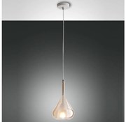 Lustră pe cablu LILA 1xE27/40W/230V auriu Fabas Luce 3481-40-125