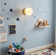 BRILAGI - Lampă de perete pentru copii ASTRO 1xE14/15W/230V albă
