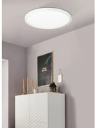 Plafonieră LED RGBW dimabilă ROVITO-Z LED/16,5W/230V alb Eglo 900087