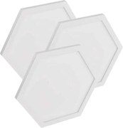 Set de extensie 3x panou LED RGBIC dimabil, 1,8 W, 230 V, Wi-Fi (Tuya)