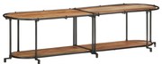 vidaXL Dulap TV, 160x42x40 cm, lemn masiv de acacia