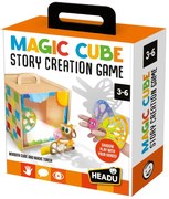 SET CREATIV CUB DIN LEMN CREEAZA POVESTI MAGICE 3-6 ANI - HEADU (HE60568)