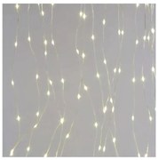 Ghirlandă LED de exterior pentru Crăciun, 300 LED, 8 funcții, 5,9 m, IP44, alb cald