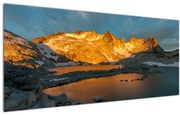 Tablou cu peisaj montan (120x50 cm), în 40 de alte dimensiuni noi