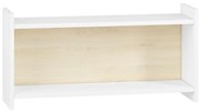 Poliță de perete pentru copii BUBO 35x72 cm alb/stejar deschis
