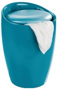 WENKO 20625100 - Taburet CANDY, 36 x 50,5 cm, turcoaz/negru