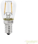 Bec E14 LED decorativ T26 FILAMENT 1W 2700K 17446