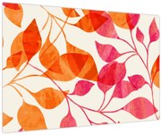 Tablou - Frunze portocalii (90x60 cm)
