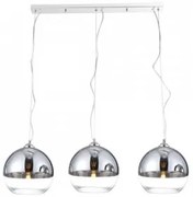 Suspensie moderna 3 becuri E27 SILVER BALL AZ4751 Azzardo