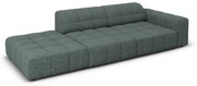 Canapea 3 locuri deschisa pe o parte Chicago chenille L262 cm