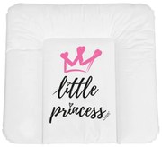 Suport de schimbare NELLYS, moale, Prinţesă Mică, 85 x 72 cm, alb