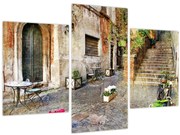 Tablou - Străzile vechi din Roma (90x60 cm)