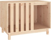 vidaXL Casă pentru câini, 90x60x67 cm, lemn masiv de pin