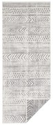 Covor adecvat pentru exterior NORTHRUGS Biri, 80 x 250 cm, gri-crem