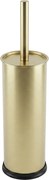Suport pentru peria de toaletă STAV, înălțime 38 cm, aurie