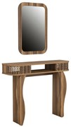 Masă decorativă Damla Walnut