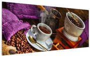 Tablou cu cafea (120x50 cm), în 40 de alte dimensiuni noi