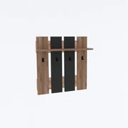 Suport de perete Mita Walnut