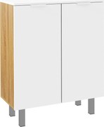 HOMCOM Dulap pentru Pantofi, Dulap pentru Pantofi cu Rafturi Reglabile și Închidere Moale, 76x33.5x95 cm, Alb Lucios | Aosom Romania