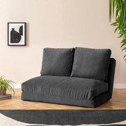 Canapea extensibila 2 locuri moderna,Taida,180X120 cm – stofa gri
