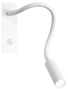 Veioză LED flexibilă Ideal Lux IO LED/3W/230V CRI 90 alb