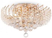 Plafoniera cristal 6 becuri E14 DIA120-06-G KAROLINA Maytoni