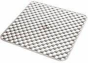 GEDY 97535302 Covoraș de duș Geo cu antiderapant,53 x 53 cm, alb