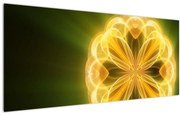 Tablou cu floare galbenă (120x50 cm)