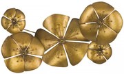 Decoratiune de perete aurie din metal, 94x6x50 cm, Goldy Mauro Ferretti