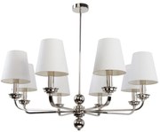 Lustra 8 brate moderna realizata manual Abano