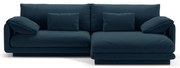 Colțar albastru închis (cu colț pe partea dreaptă) Torino – Micadoni Home