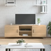 vidaXL Comodă TV, stejar sonoma, 150x30x50 cm, lemn compozit