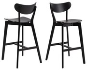 Scaun de bar Roxby negru (99436)