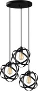 Lustra  negru homs ro11305