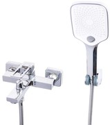 Baterie cadaTRENDY’S, slim design rectangular, crom lucios