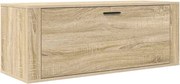 vidaXL Pantofar de perete, stejar sonoma, 100x35x38 cm lemn prelucrat