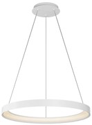 Lustră LED dimabilă pe cablu Top Light ORBIT LED/40W/230V 3000-6500K d. 50 cm alb + telecomandă