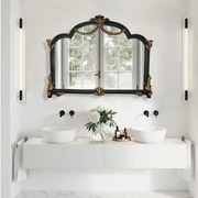 Oglindă decorativa de perete, cu ramă antic, 70x90 cm